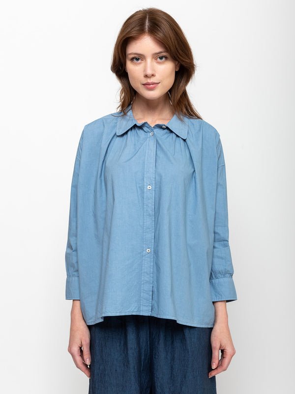 Maria Shirt - Woad Blue