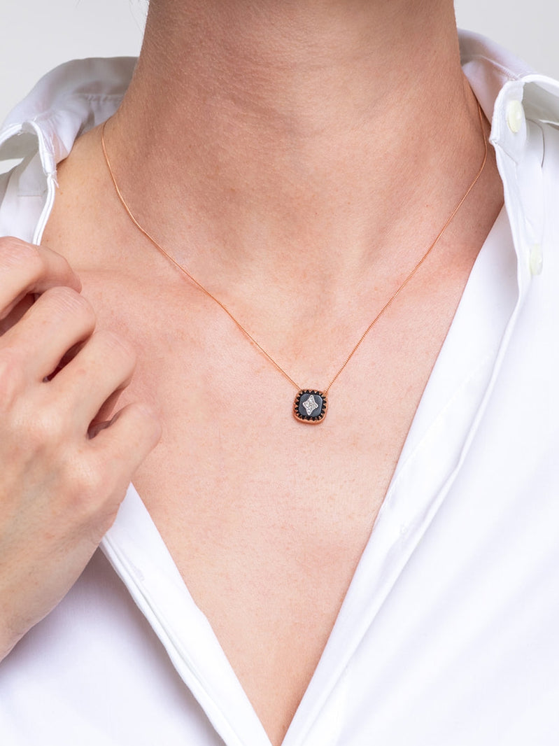 Pascale Monvoisin | Pierrot No. 2 Necklace - Black | Verdalina