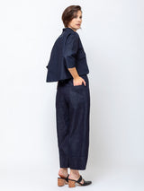 Aequamente - Berlino Pants - Denim - Verdalina
