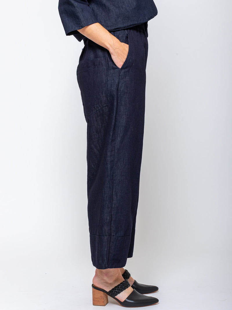 Aequamente - Berlino Pants - Denim - Verdalina