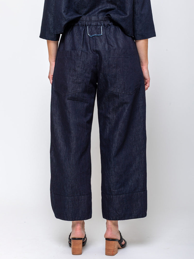 Aequamente - Berlino Pants - Denim - Verdalina
