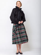 Aquarius Cocktail - Beautiful Mess Blouse - Black Poplin - Verdalina