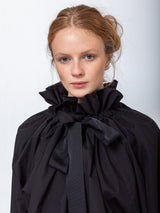 Aquarius Cocktail - Beautiful Mess Blouse - Black Poplin - Verdalina