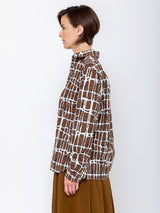 Hannoh Wessel - Christina Shirt - Brown Check - Verdalina