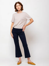 Short Sleeve Round Neck Sweater