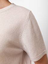 Short Sleeve Round Neck Sweater
