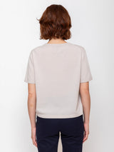 Short Sleeve Round Neck Sweater