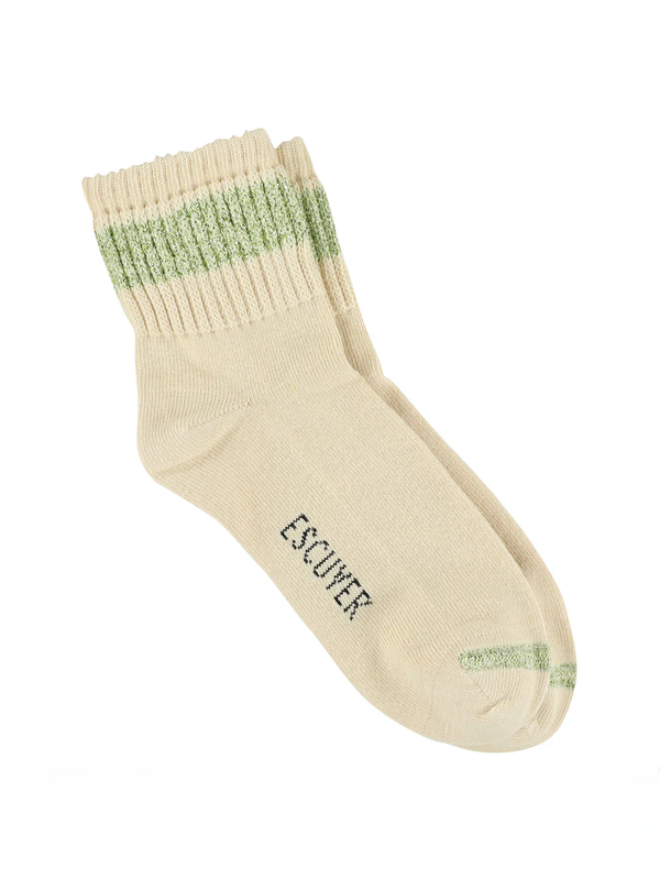 Escuyer - Ankle Lurex Socks - Verdalina