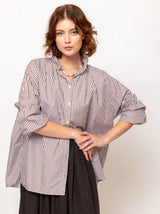 Antik Style Shirt - Brown Stripes