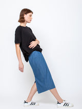Aquarius Cocktail - Ruth Sweatshirt - Black Terry - Verdalina