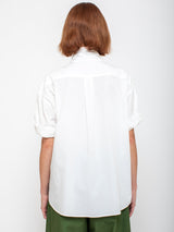 Aquarius Cocktail - Dear Polly Bow Blouse - White - Verdalina