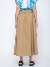 Aquarius Cocktail - Le Cargo Skirt - Khaki - Verdalina
