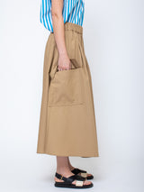 Aquarius Cocktail - Le Cargo Skirt - Khaki - Verdalina