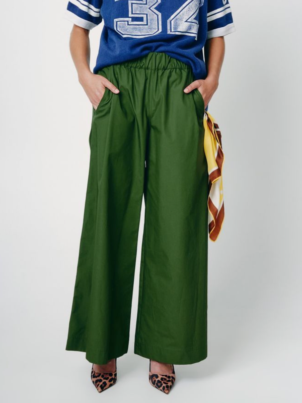 Aquarius Cocktail - Connor Pant - Basil - Verdalina