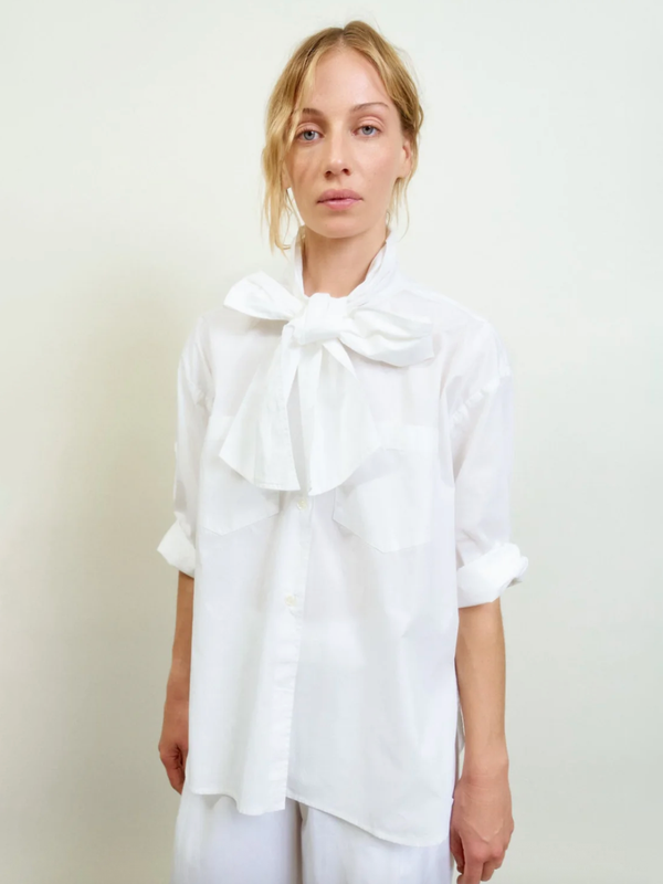 Aquarius Cocktail - Dear Polly Bow Blouse - Verdalina