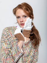 Aristide - Leather and Shearling Gloves - Verdalina