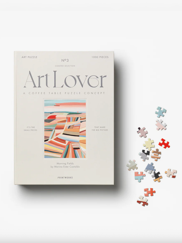 Art Lover Book Puzzle - Morning Fields