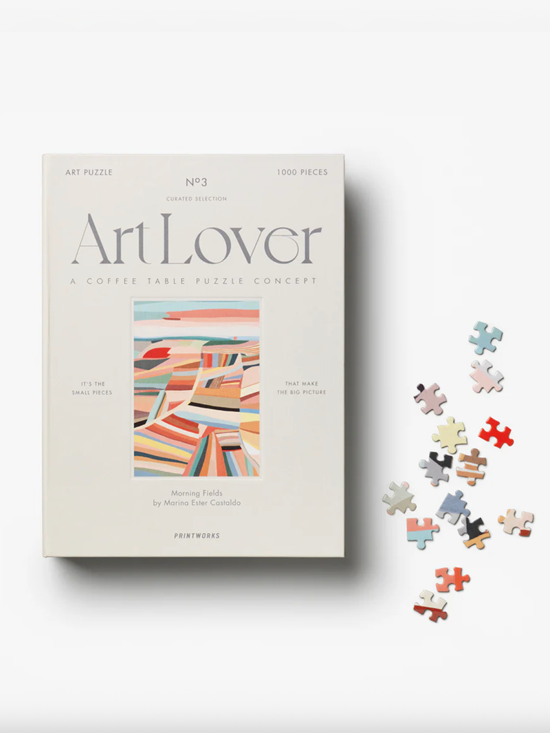 Art Lover Book Puzzle - Morning Fields