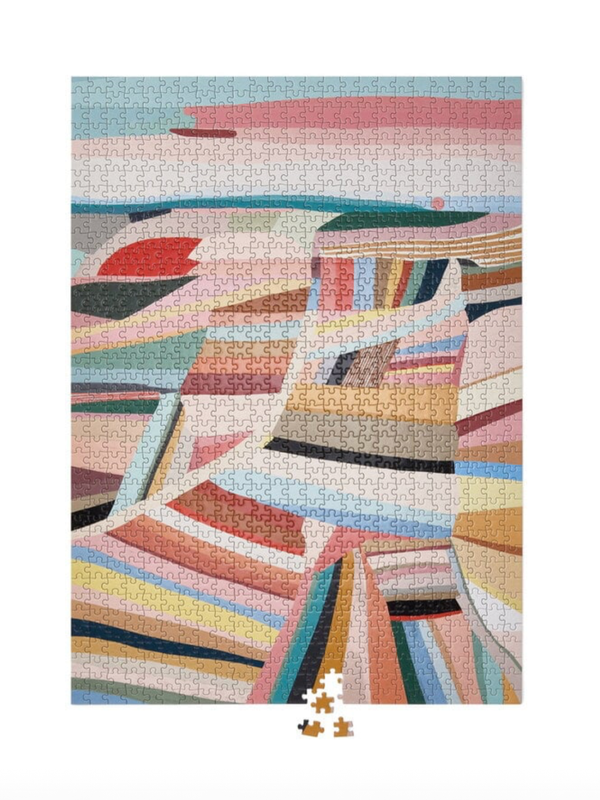 Art Lover Book Puzzle - Morning Fields
