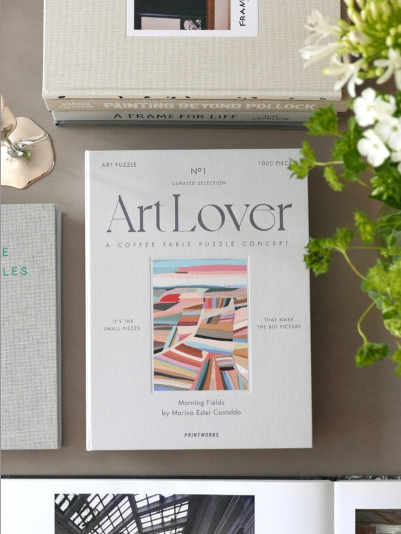 Art Lover Book Puzzle - Morning Fields