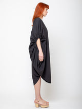 Black Crane - Tear Drop Dress - Verdalina