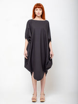 Black Crane - Tear Drop Dress - Verdalina