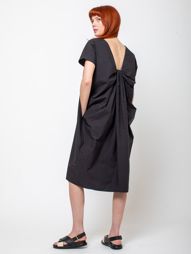Black Crane - Waterfall Dress - Verdalina