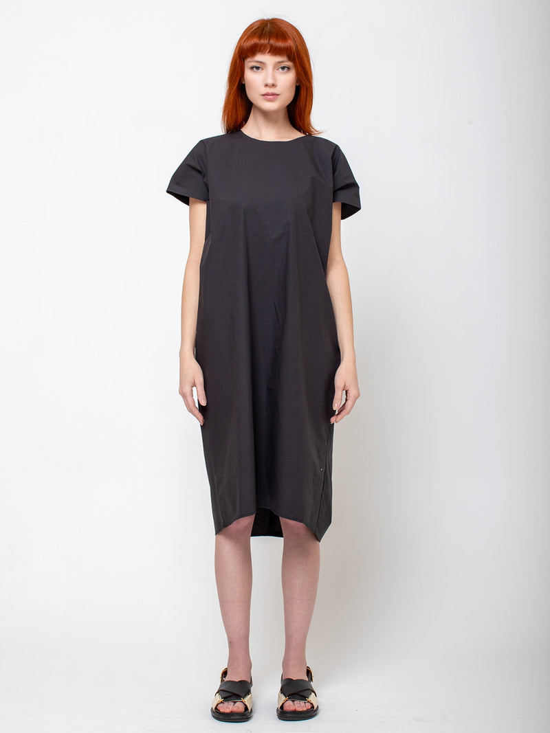 Black Crane - Waterfall Dress - Verdalina