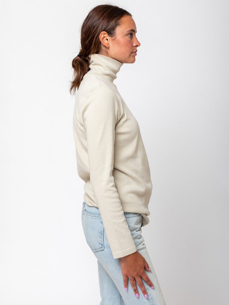 Black Crane - Turtleneck Top - Verdalina