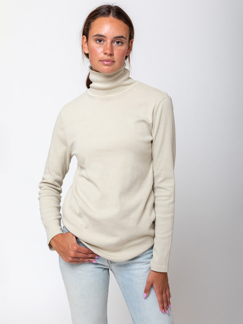 Black Crane - Turtleneck Top - Verdalina