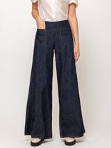 Denim Pants - Indigo Blue