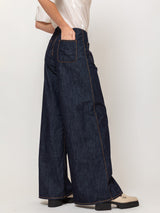 Denim Pants - Indigo Blue
