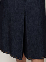 Denim Skirt - Indigo Blue