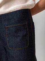Denim Pants - Indigo Blue