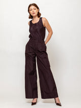 Taffeta Pants - Dark Bordeaux