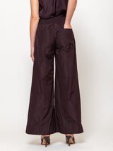 Taffeta Pants - Dark Bordeaux