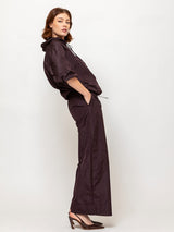 Taffeta Pants - Dark Bordeaux