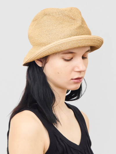 Mature Ha | Boxed Hat - MBOX-104SWER - Mixed Brown/Natural | Verdalina