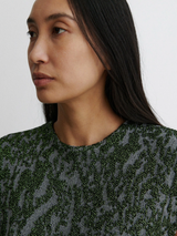 Brocca Vest - Dove/Green