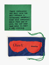 Clare V - Heather Sunglasses - Tortoise - Verdalina