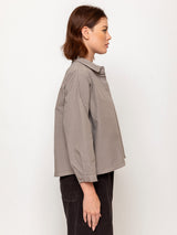 Covered Placket Shirt - Tortora