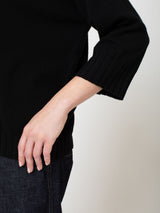 Cashmere Pullover Sweater - Black