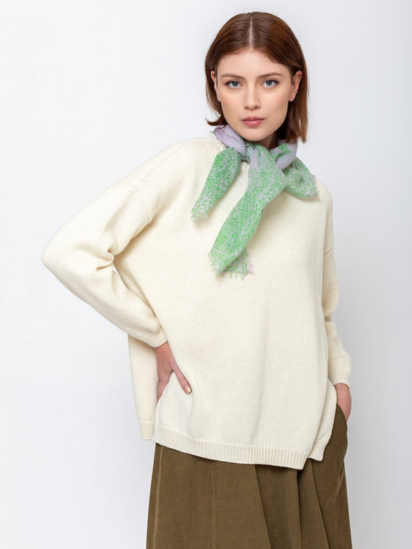 Cashmere Whisper Paisley Neckerchief