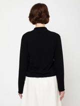 Cashmere and Silk Cardigan - Black