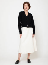 Cashmere and Silk Cardigan - Black