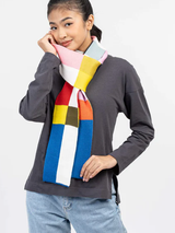 Verloop - Chroma Skinny Scarf - White - Verdalina