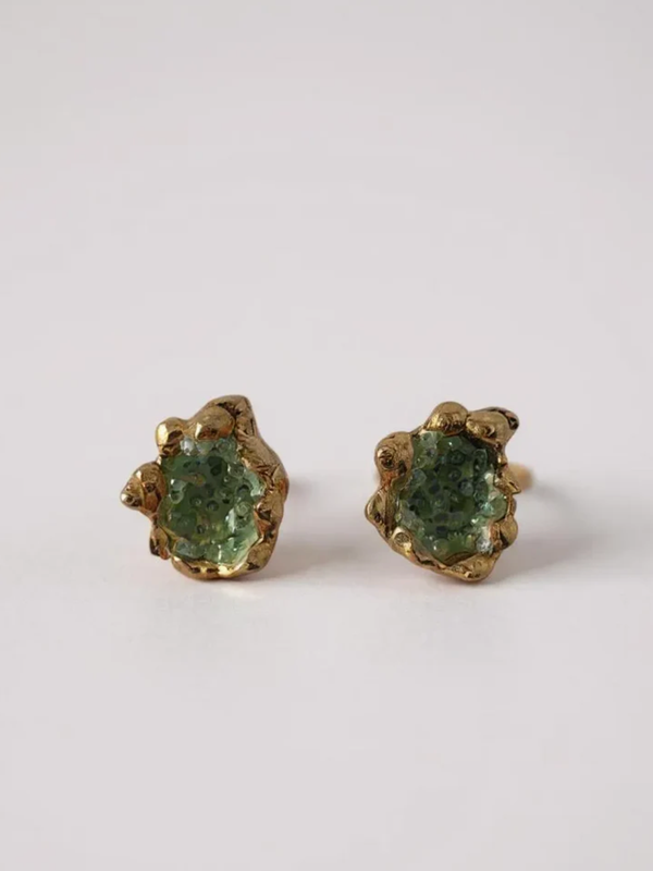 Capa Jewelry - Coca S Stud Earrings - Verdalina