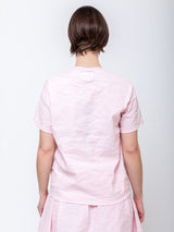 Cotton Wrinkled Blouse - Rosa