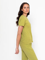 Domi Sleepwear - Boy T-Shirt - Green - Verdalina