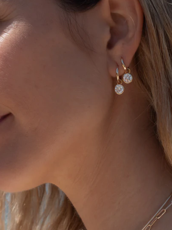 THATCH - Dottie Small Hoop Earrings - Verdalina